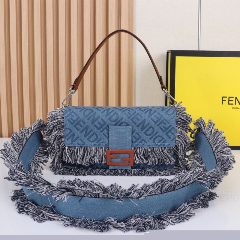 F**di top handle bags